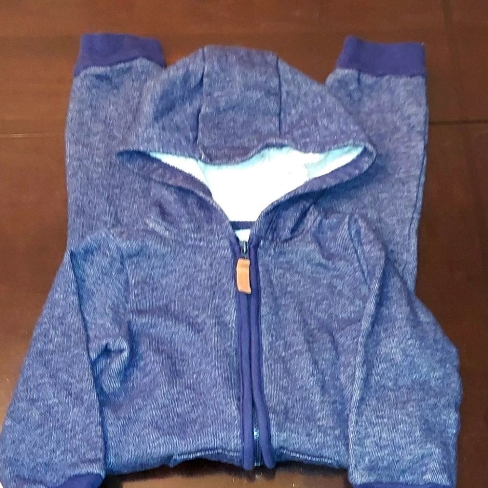 Carter's Blue Racoon Hooded Jumpsuit 18M